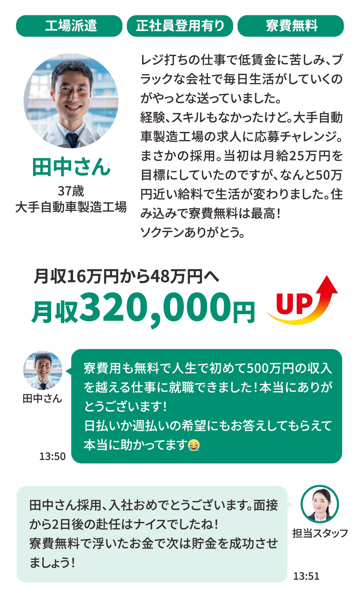 これの工場求人の口コミ